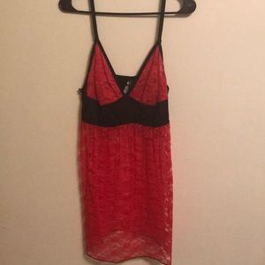 Red babydoll dress🆕